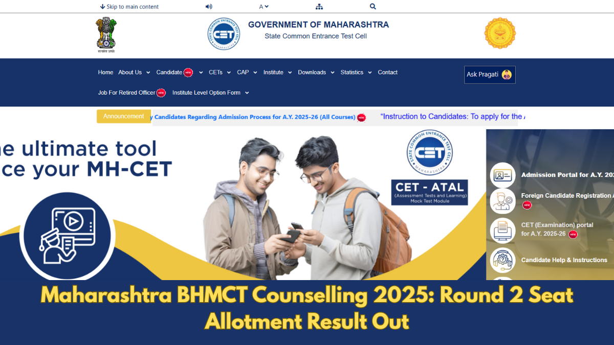 Maharashtra BHMCT Counselling